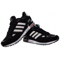 Adidas ZX 750 High Black с мехом